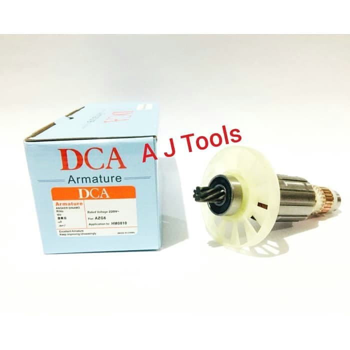 DCA ARMATURE MAKITA HM 0810 / ANGKER HM0810 / AZG6 / AZG 6