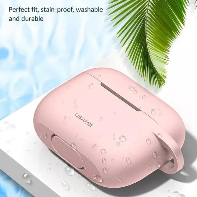 AIRPOD PRO AIRPODS PRO SILICONE CASE CASING SLIM COVER USAMS ORIGINAL