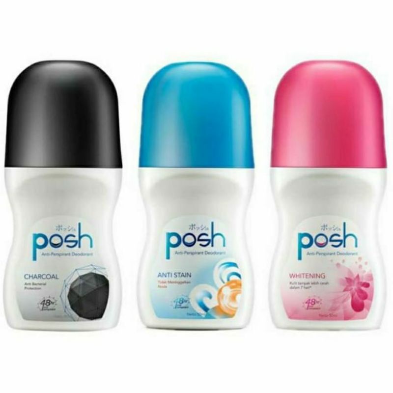 ROLL ON POSH ANTI PERSPIRANT DEODORANT 50ML-ORIGINAL 100%