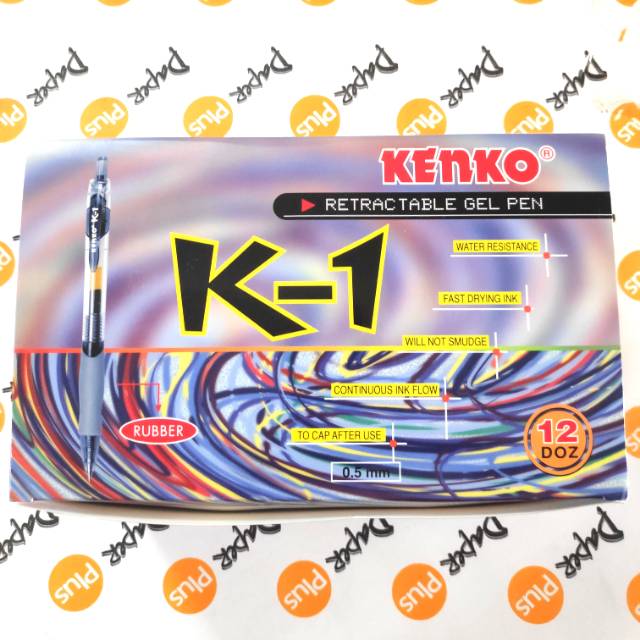 

Pulpen / Ballpoint Gel KENKO K1 Tektok (12pcs)