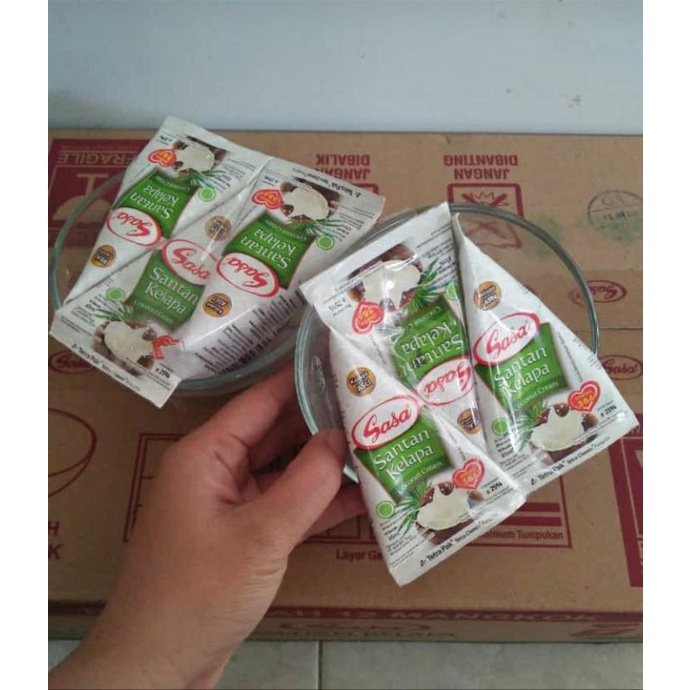 

Promo ** 3 Pic Santan Sasa Free Mangkok