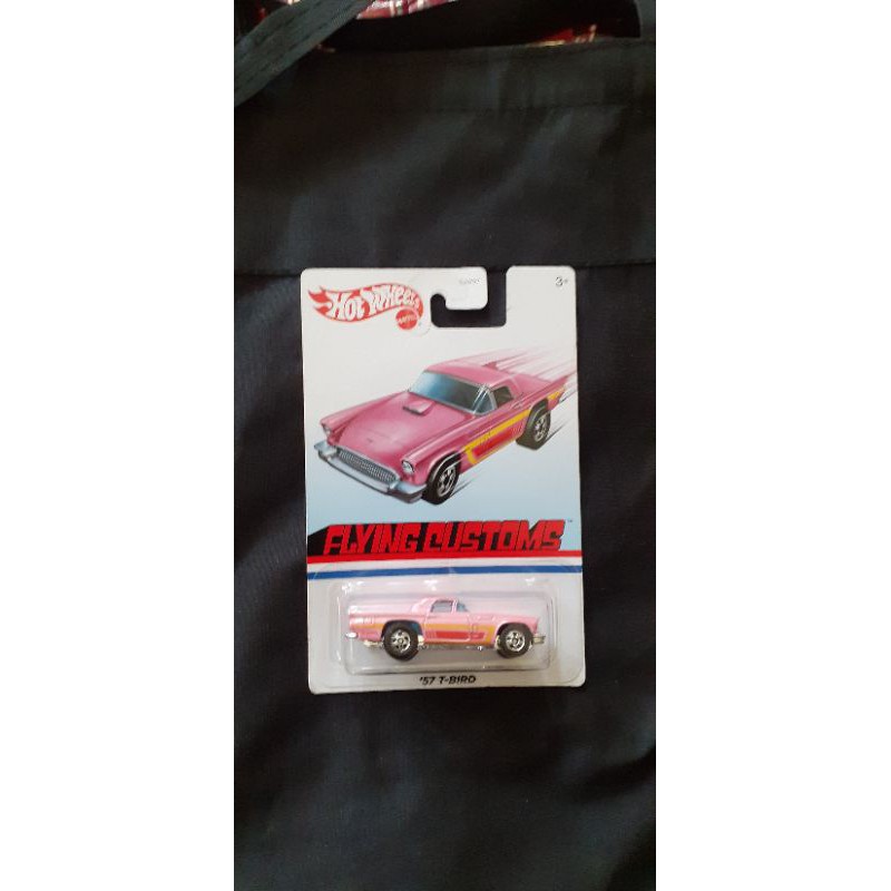 HOT WHEELS pink fLYING CUSTOM '57-Tbird