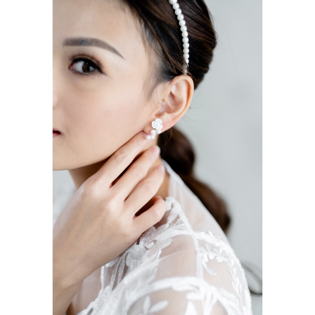 Frilly Earing - Anting Earing Mutiara Rekomendasi untuk Bride