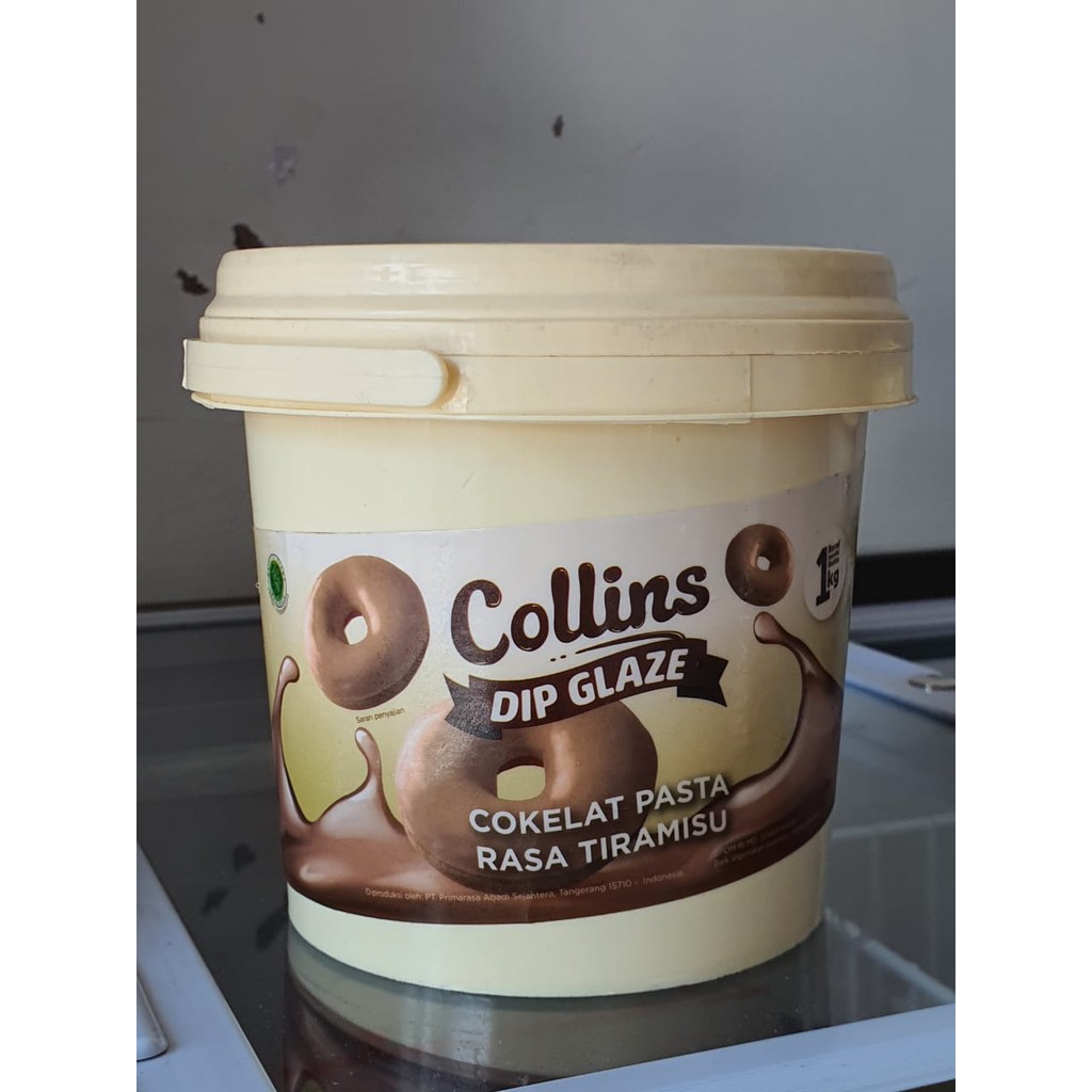 

Collins Dip Glaze Tiramisu / Toping Donat Rasa Tiramisu 1kg