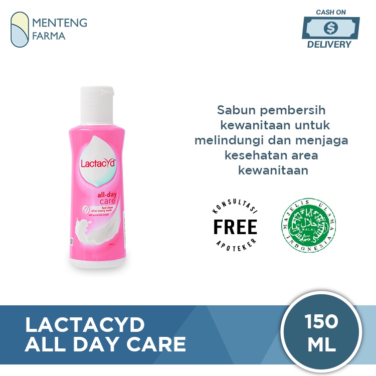 Lactacyd All Day Care 150 mL - Pembersih Organ Kewanitaan