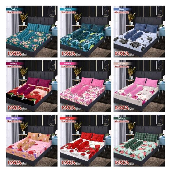 Rc Fata Sprei Fata Dispers King 180x200 New Motif Zoya Belinda Orelia Talitha Alexa Azmi Widuri