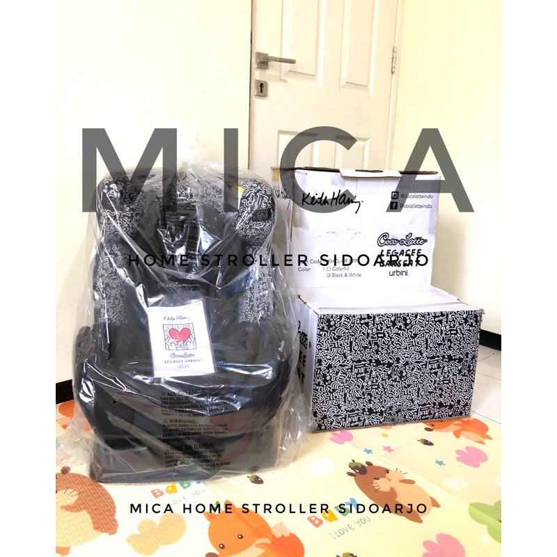 carseat cocolatte keith haring new