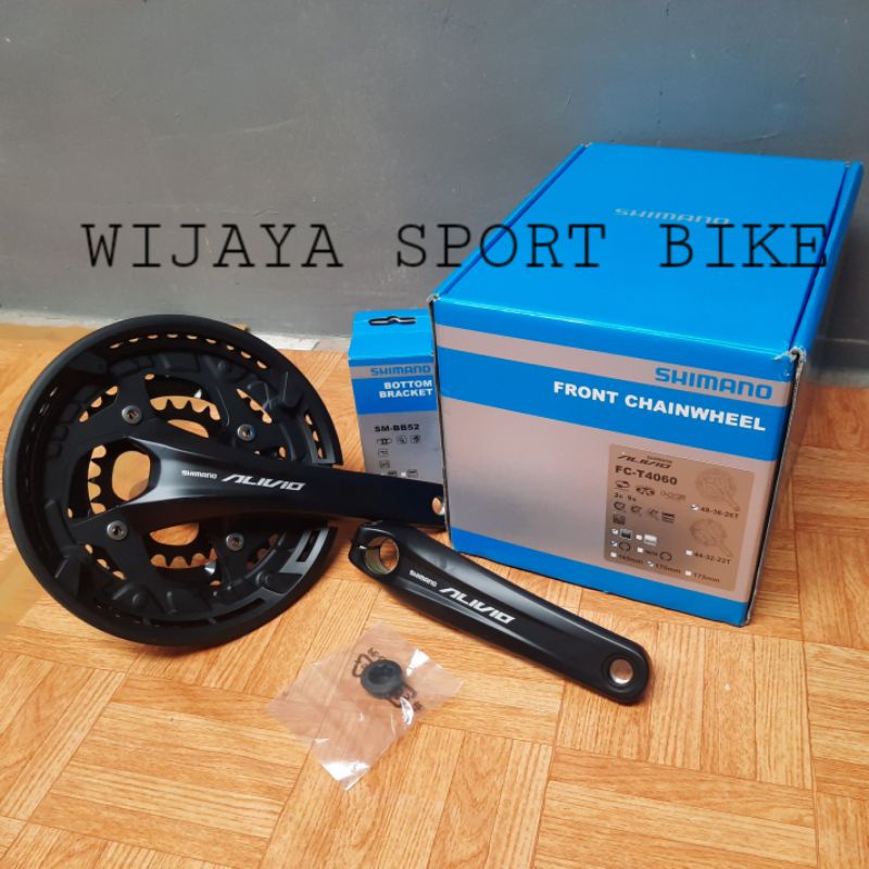 Crankset Crank Shimano Alivio T4060 3 Speed 48T