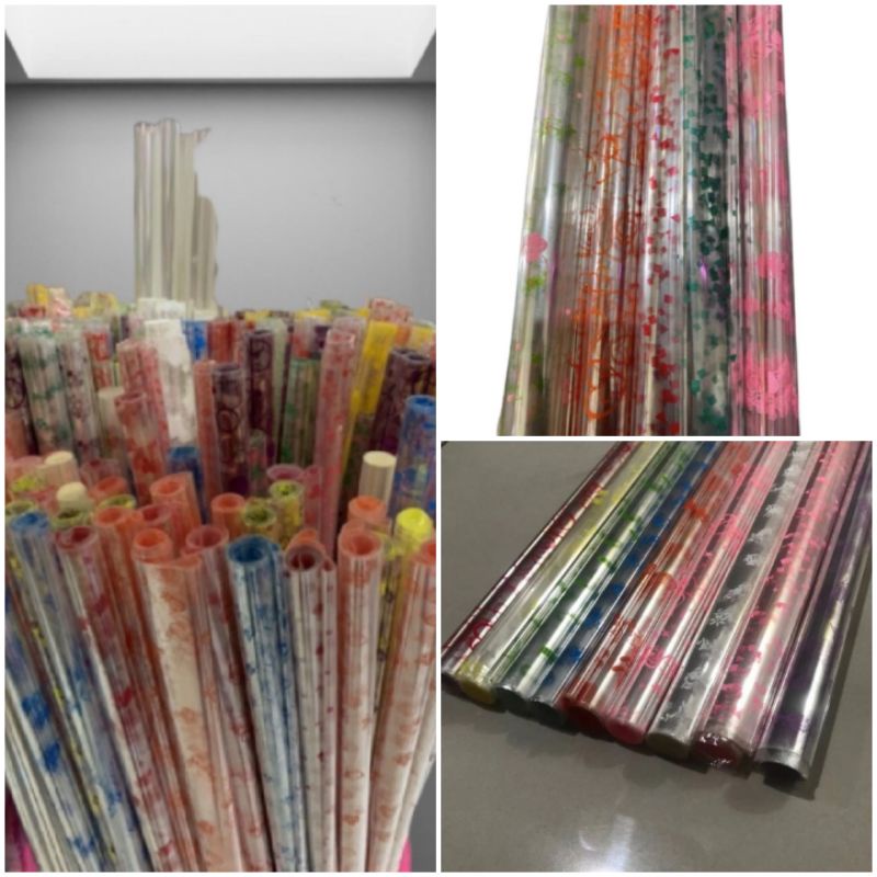 

PLASTIK PARCEL PEMBUNGKUS(10 Lembar) PLASTIK PARCEL MOTIF DAN BENING MOTIF PLASTIK PACKING KADO