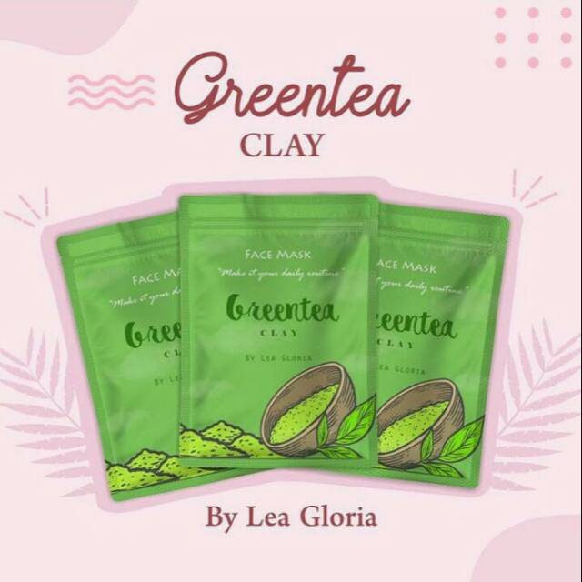 Masker Organik Green Tea By Lea