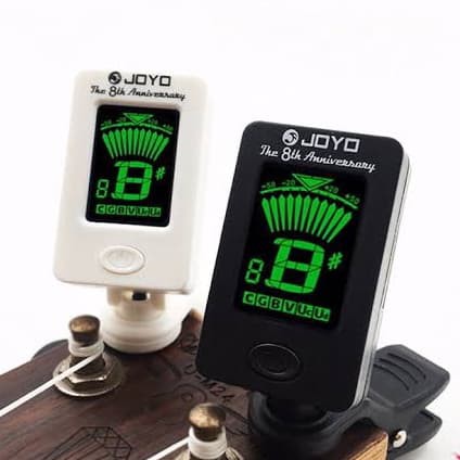 Tuner Gitar Joyo JT-01 Alat Nyetem Nada Gitar Termasuk Baterai