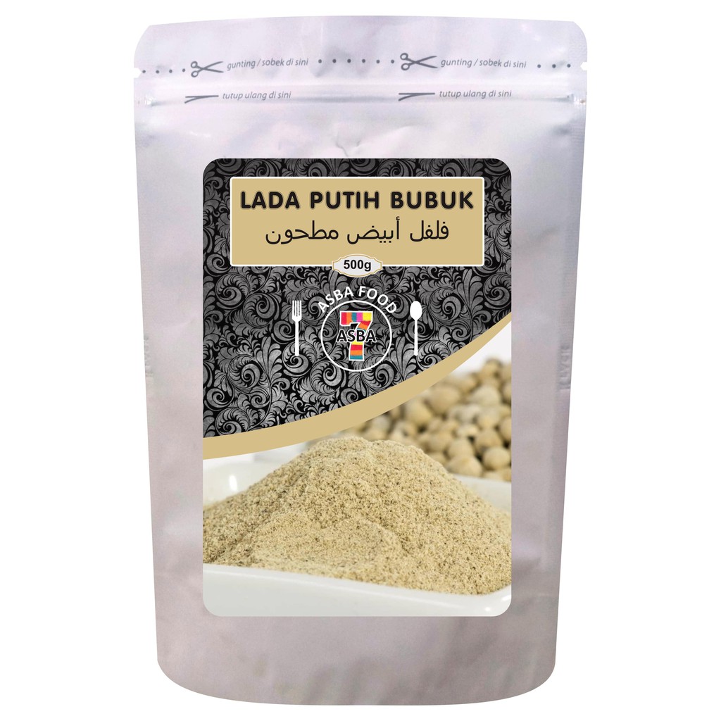 

ASBA LADA PUTIH BUBUK 500 GR