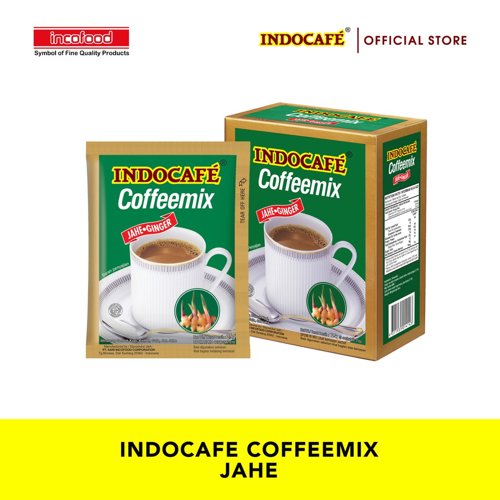 Indocafe Coffeemix Jahe (5 sachet)