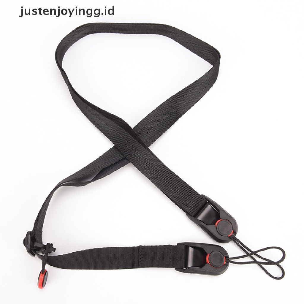 // justenjoyingg.id // Pro Quick Release Camera Cuff Wrist Strap Shoulder Strap Sling ABS Buckle  ~