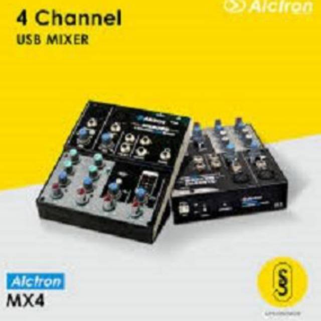 Alctron mixer 4 channel