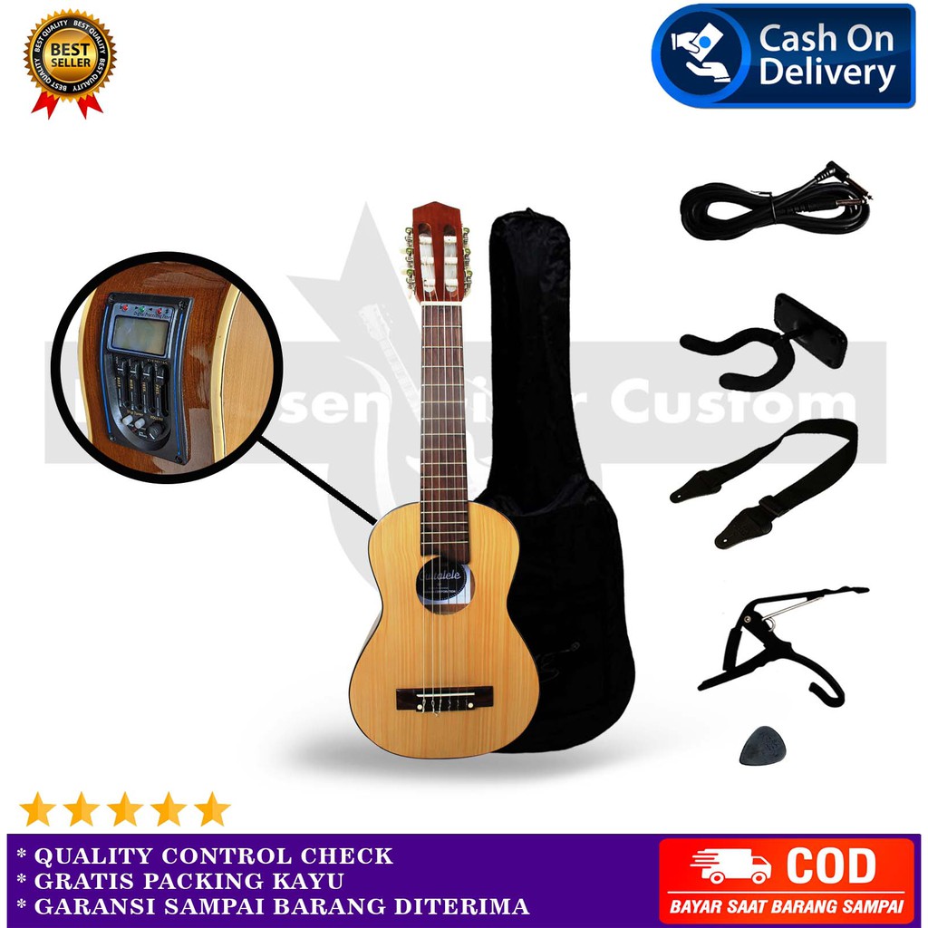 Gitarlele Akustik Elektrik Yamaha GL 1 Custom