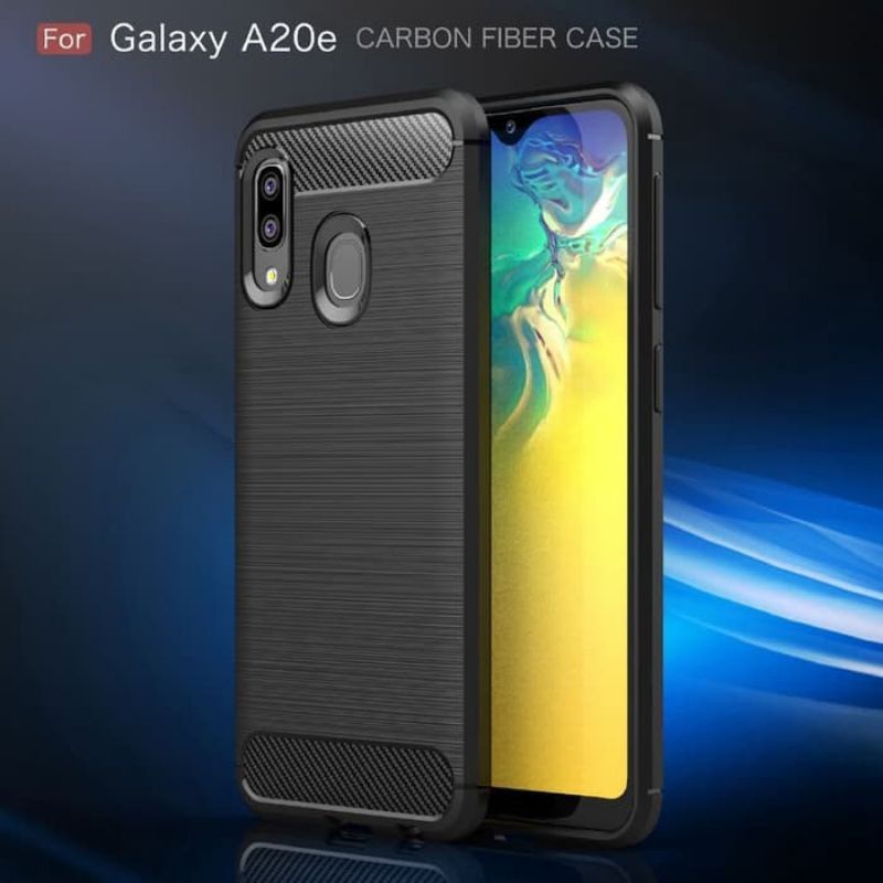 Softcase Slim Fit Carbon Samsung Galaxy A20E - UA