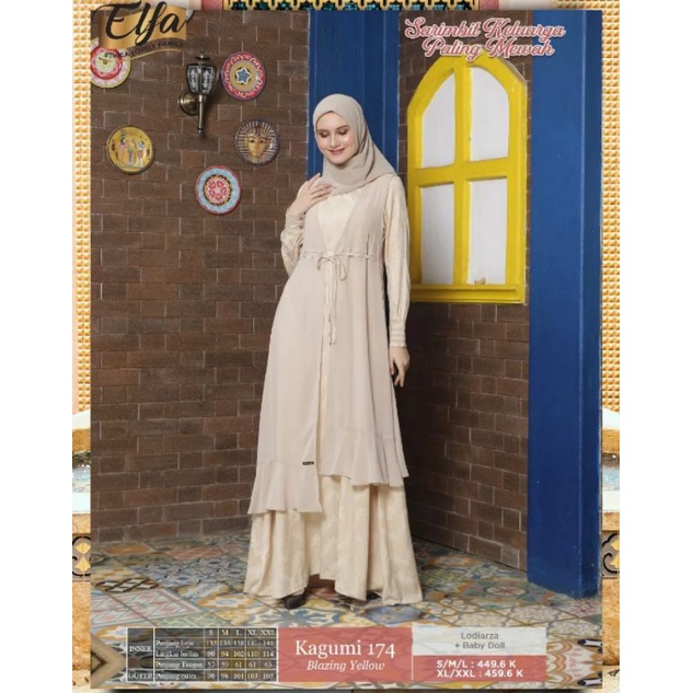 ETHICA Gamis Kagumi 174 - Blazing Yellow S