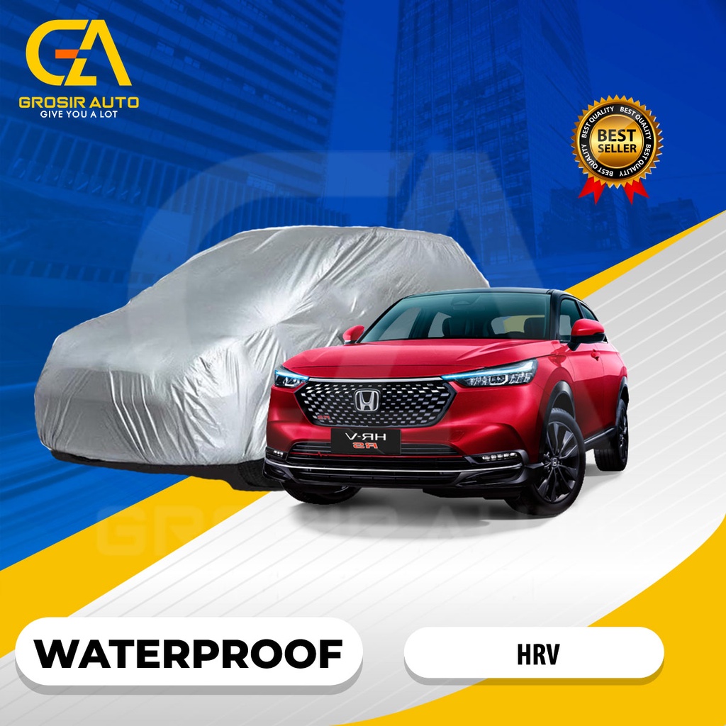 Body Cover Mobil Silver / Sarung Selimut Penutup Mobil HRV Waterproof