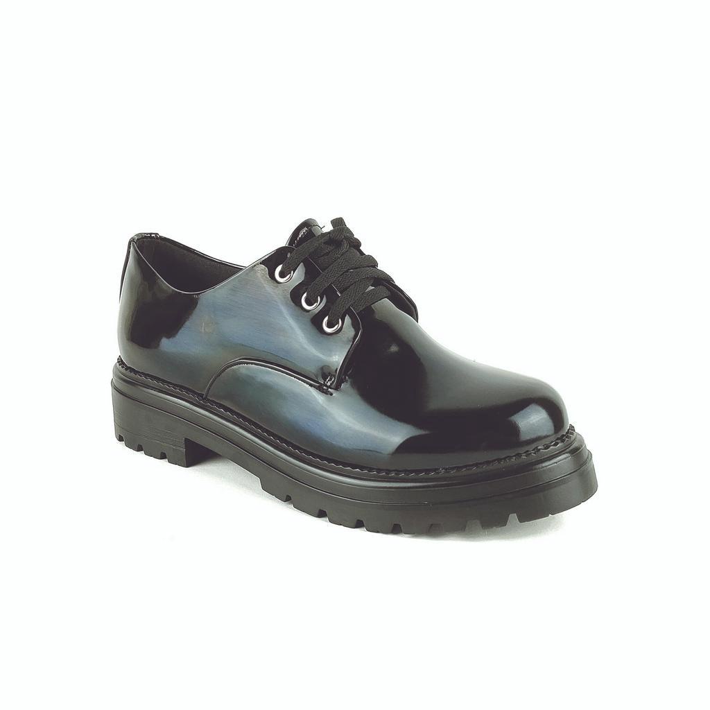 Workswell Sepatu Boots Wanita Askara Hitam Glosi