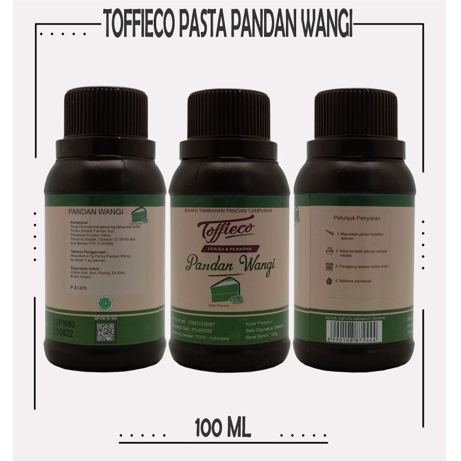 

TOFFIECO PASTA PANDAN WANGI 100ML