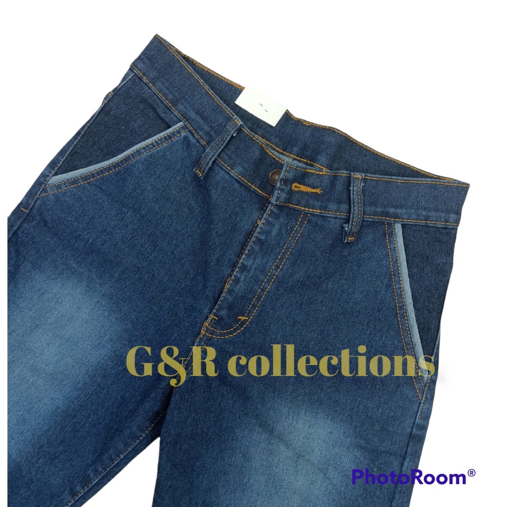 Celana Jeans Pendek Pria Celana Pendek Jeans Stretch Melar Celana Denim Pendek Pria Bahan Jeans Tebal Melar