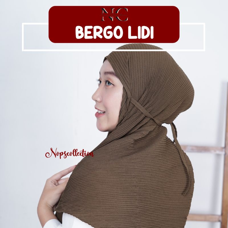 NC - Bergo Plisket Padi/Bergo Plisket Lidi/Bergo Instan