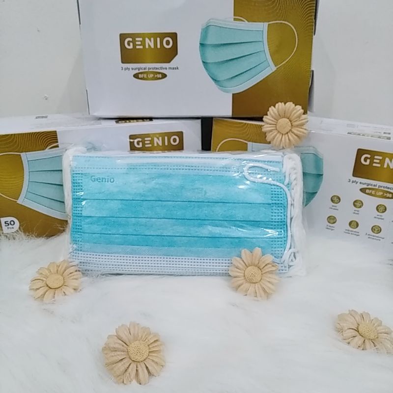 Masker Medis Genio(Warna random)