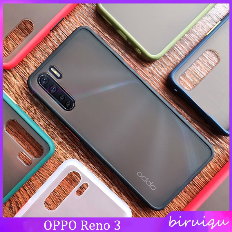 OPPO Reno 3 / A91 Jelly Series Hard Case Translucent PC Full Cover