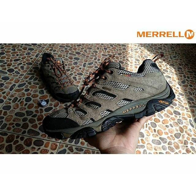 Sepatu Hiking Second Ori Merrell Moab 44 Shopee Indonesia