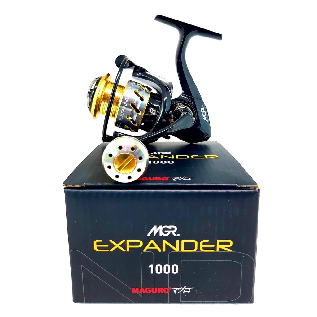 Reel Pancing MAGURO EXPANDER 1000-6000 Sangat Kuat POWER HANDLE