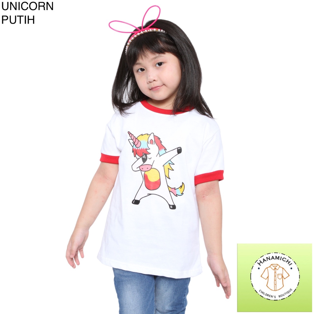 Hanamichi UNICORN Kaos Anak Lengan Pendek