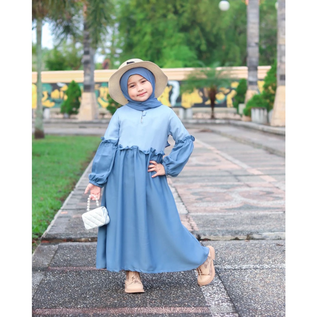 Promo gamis anak 100RIBU DAPAT 4 PCS MODEL (LSG PAKET RANDOM)