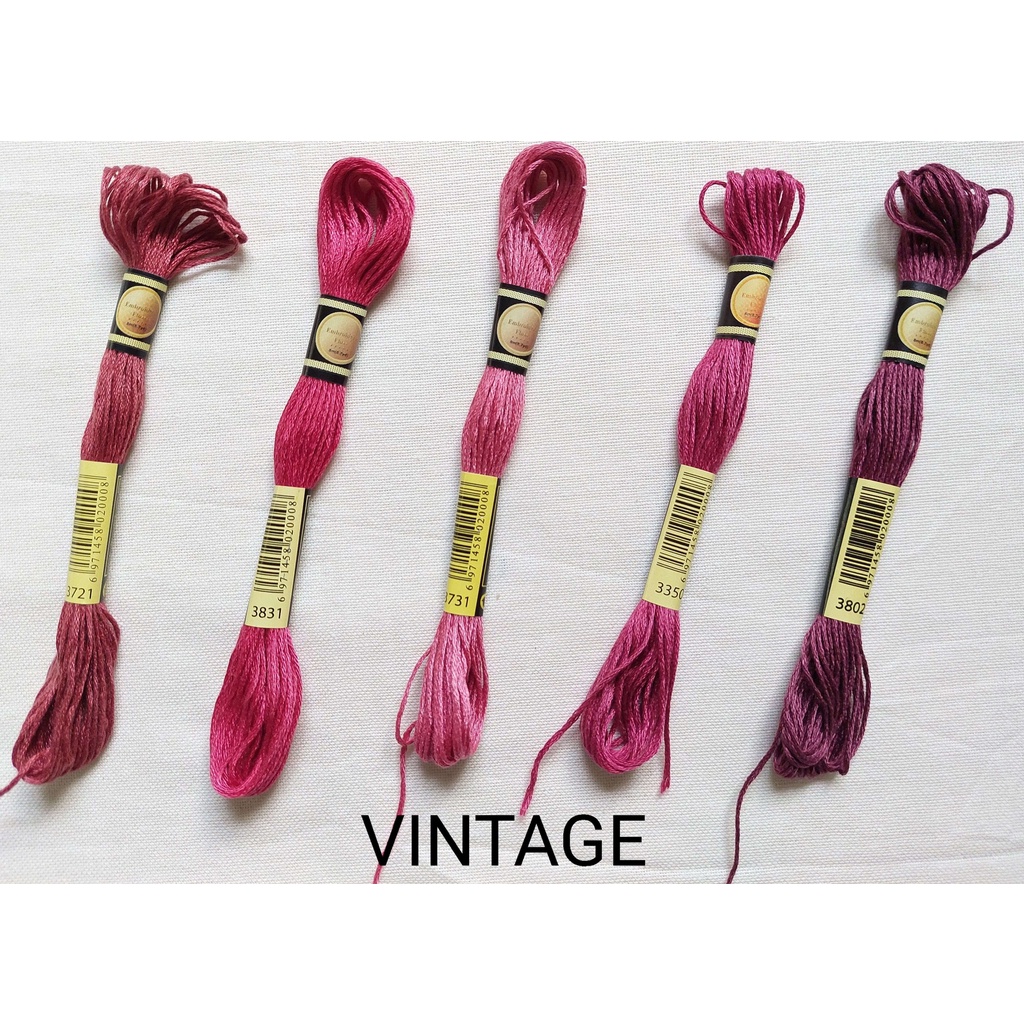 Benang Sulam CXC (Similar to DMC) VINTAGE SERIES