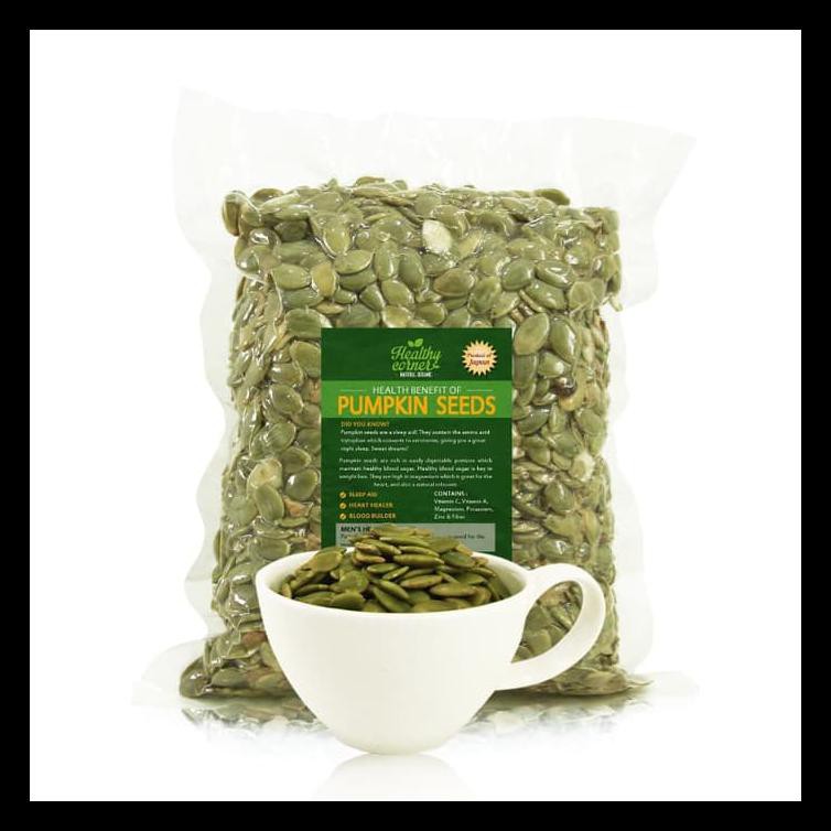 

Organic Pumpkin Seed (Seeds) / Biji Labu 1000 Gr Terpercaya