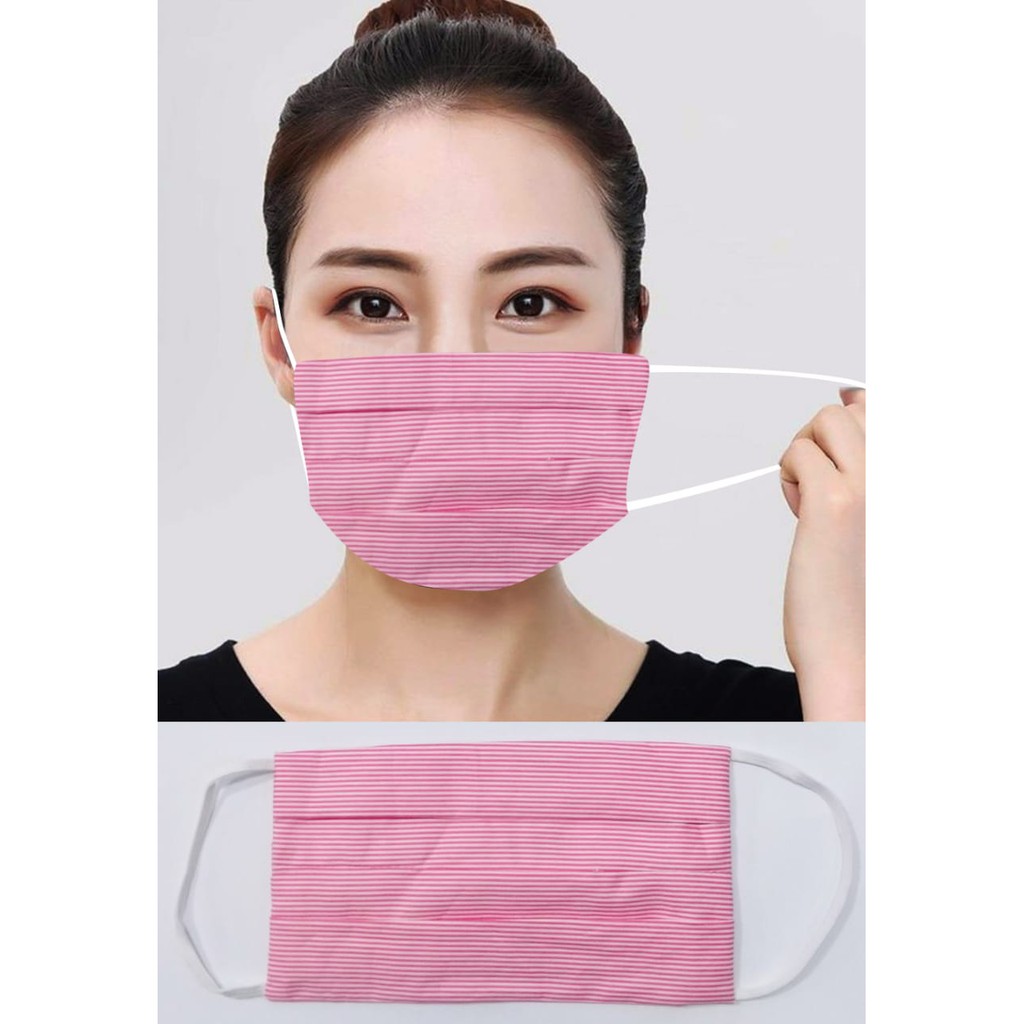 Masker Kain Katun dengan Kantong Filter 382