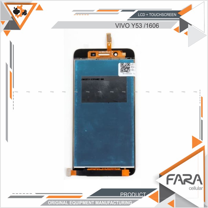 LCD 1SET TOUCHSCREEN TS LAYAR HP VIVO Y53 Y 53 1606