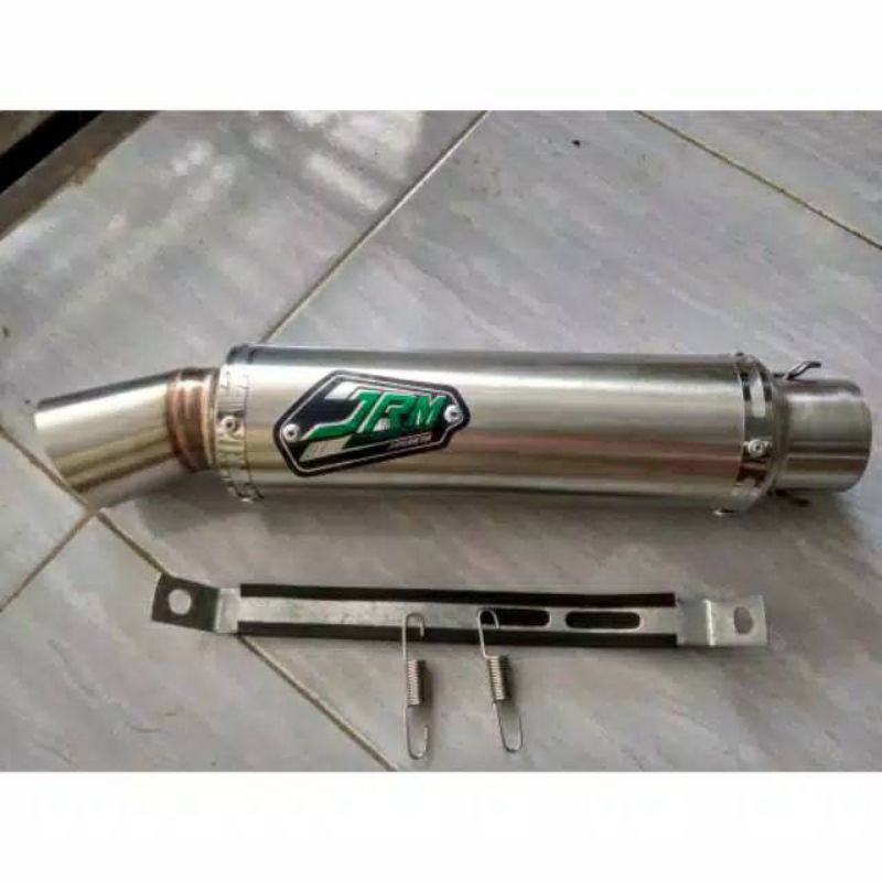 Selincer Knalpot JRM Corong Trompet Panjang 25Cm Inled Diameter 50mm