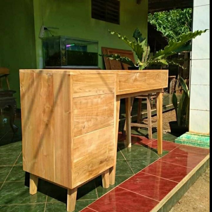 meja rias kayu twalet meja rias jati jepara