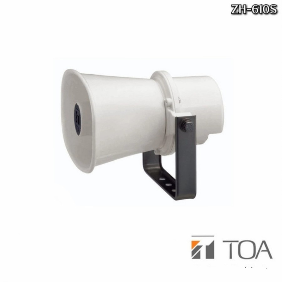 Horn speaker TOA ZH-610S (10 Watt) untuk sirine motor &amp; mobil