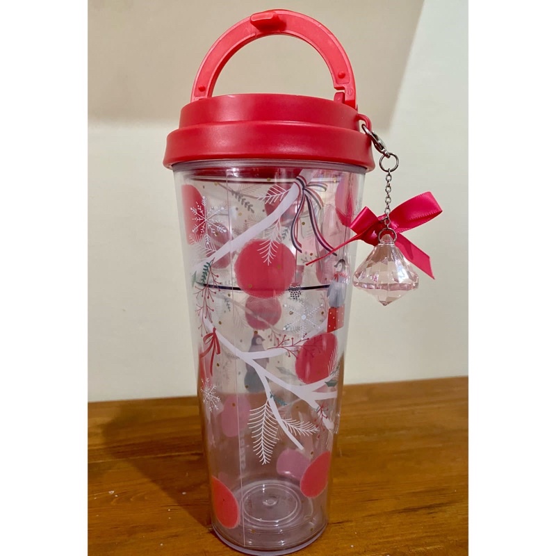 Tumbler Starbucks Christmas Red Cherry