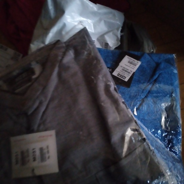 M231 Kemeja Pria Batik Panjang Biru 1697