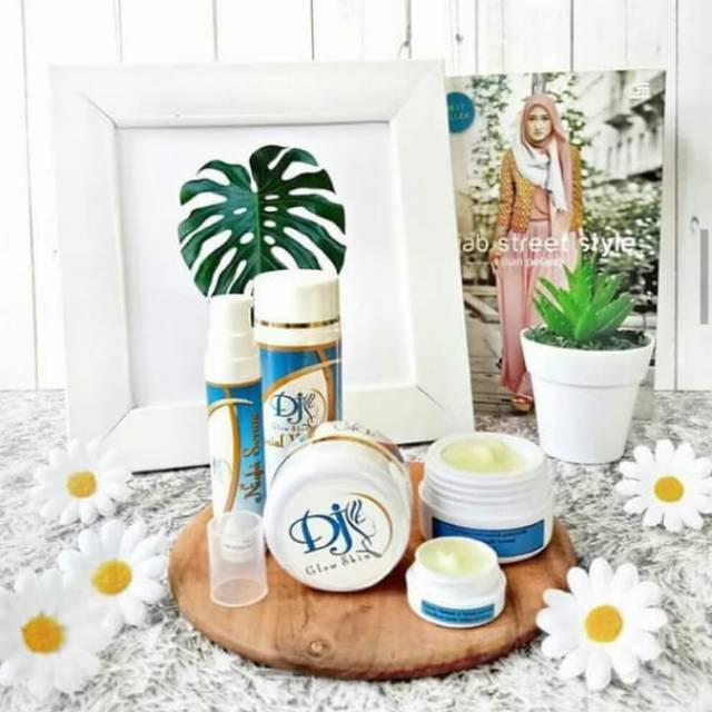 DJ GLOW SKIN PAKET KUSAM + V2R (KRIM BEKAS JERAWAT)