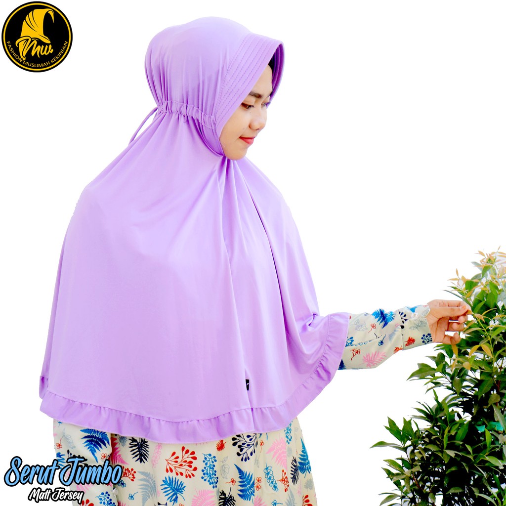  Jilbab  serut  jumbo jilbab  serut  polos jilbab  serut  