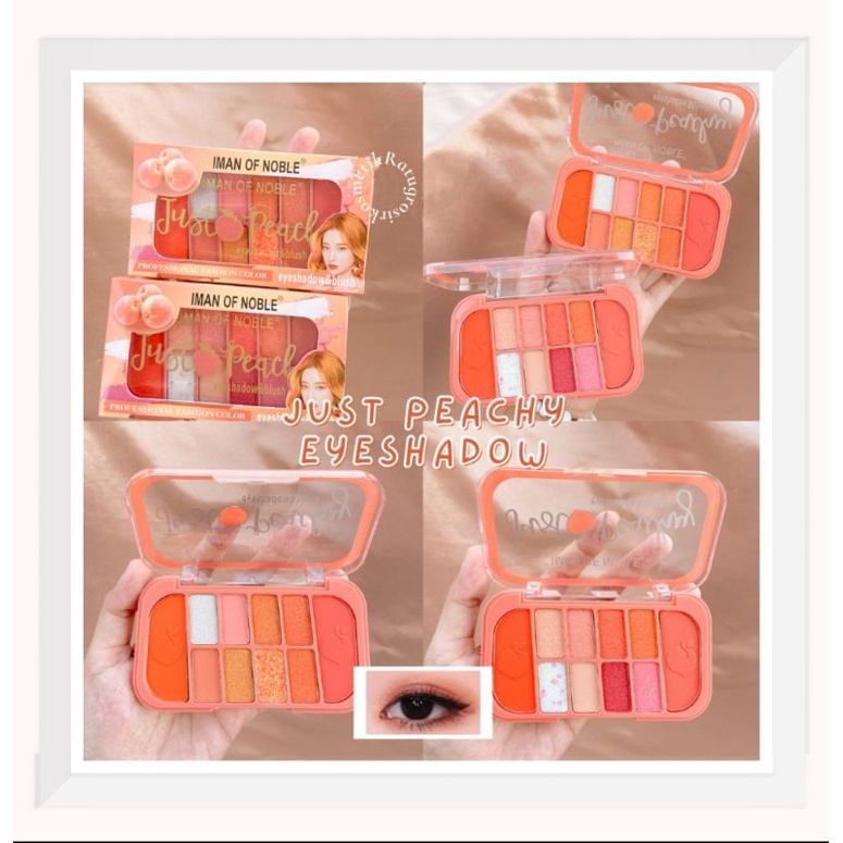 PROMO!!!EYESHADOW PALETTE JUST PEACHY IMAN OF NOBLE NO.6658