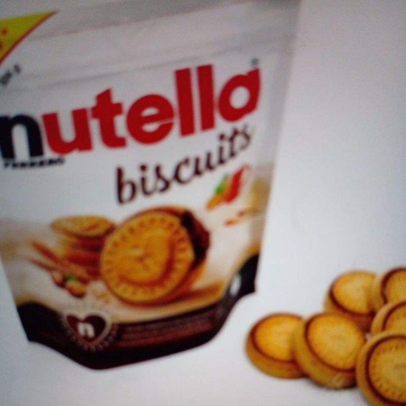 

coklat nutella biscuits