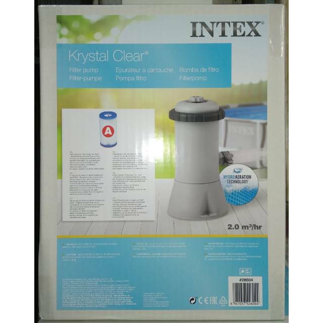 Intex 28604 Krystal Clear filter pump