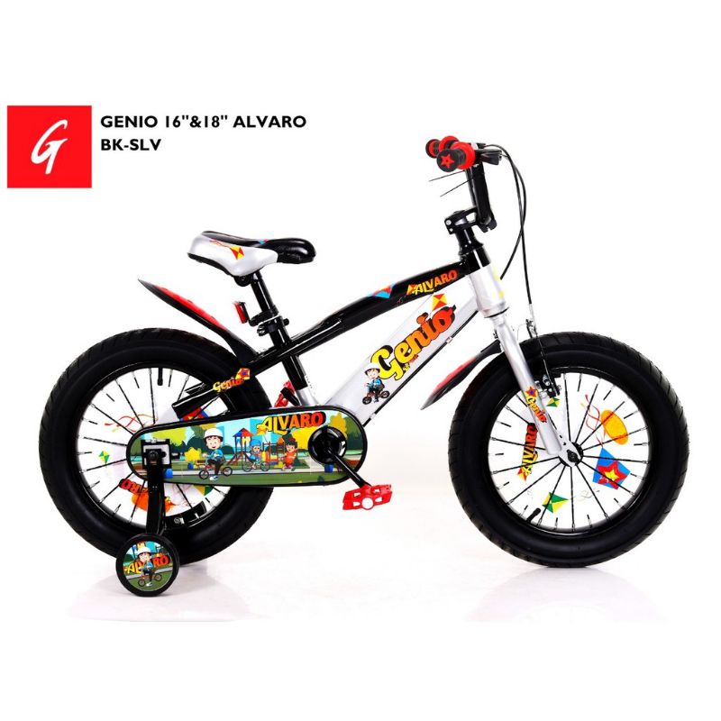 SEPEDA ANAK BMX 16/18 INCH ALVARO GENIO