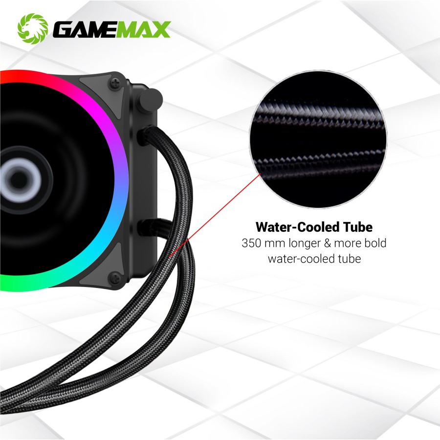 Gamemax Iceberg 120 rainbow ARGB Water Cooling