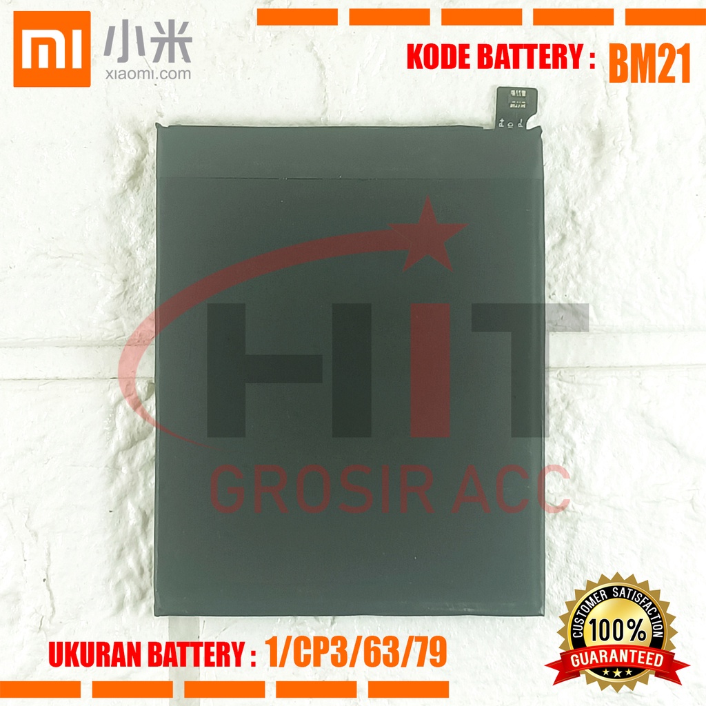 Baterai Battery Original Xiaomi ( BM21 ) MI Note 5